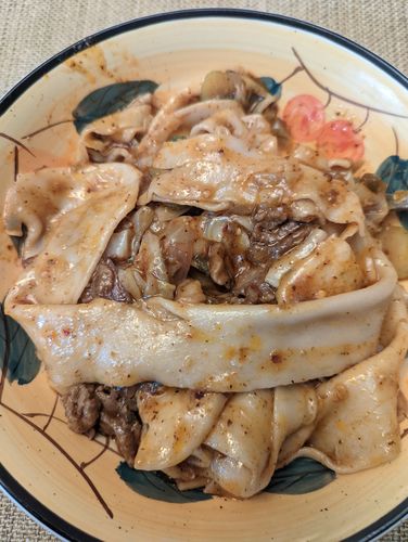 Customer photo review of [N1] Spicy Cumin Lamb Hand-Ripped Noodles Meal Kit (4 Servings)
