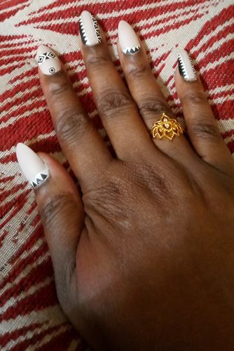 Customer photo review of Lotus Ring