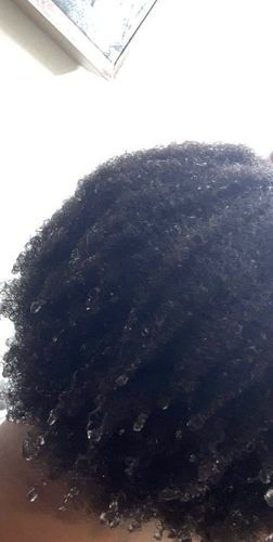 Customer photo review of Strengthening Jamaican Black Castor Oil Growth Serum