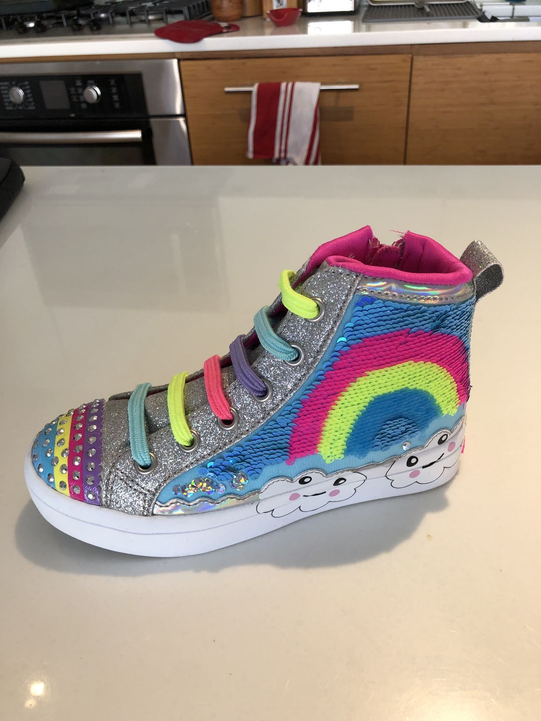 Customer photo review of U-Lace Kiddos