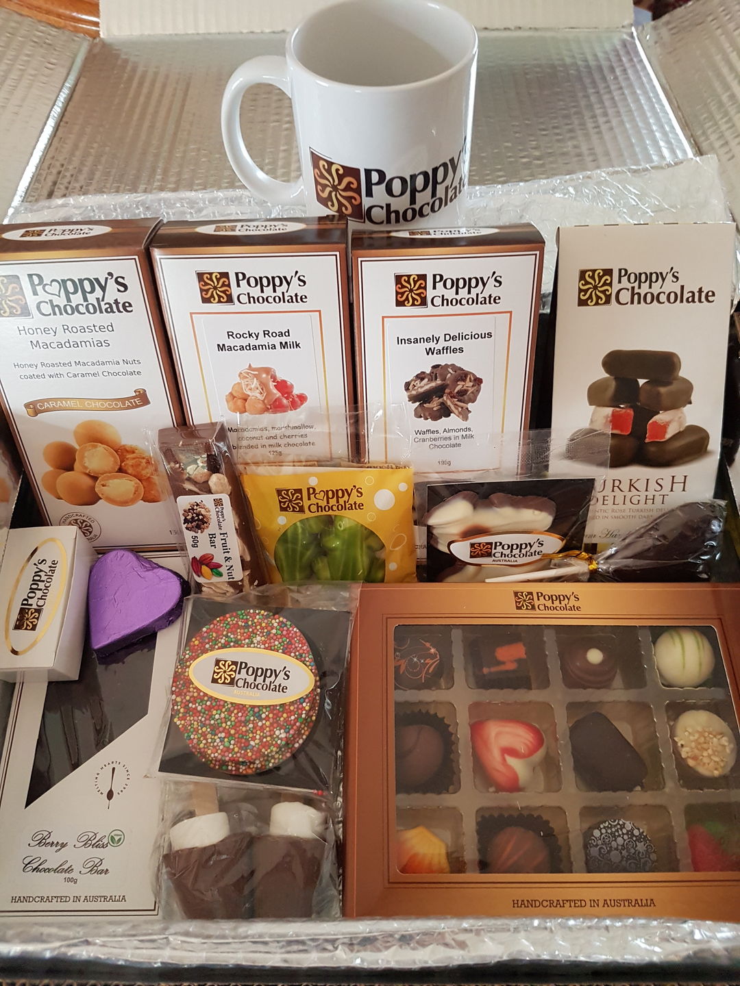 Customer photo review of Poppy's Faves - Poppy's Favourite Bag - Hamper