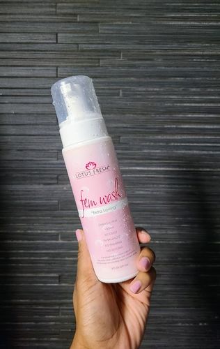 Customer photo review of Lotus Fresh Extra Loving Fem Wash
