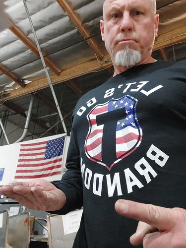 Customer photo review of Let's Go Brandon Long Sleeve (Special Edition)