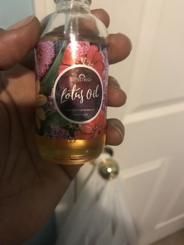 Customer photo review of Lotus Oil
