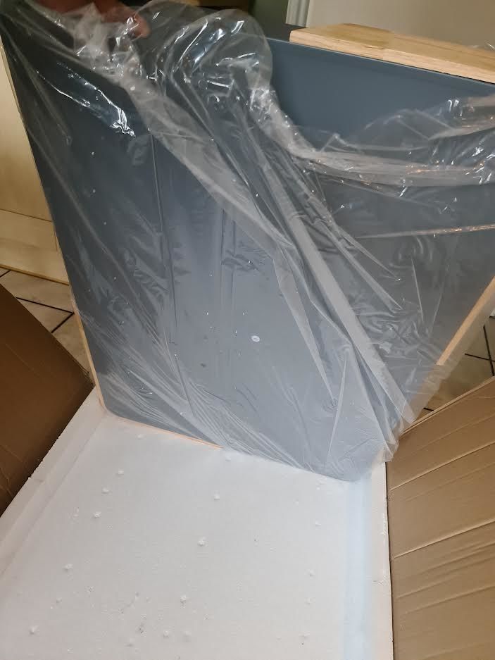 Customer photo review of Modern Rectangle LED Flush Mount Ceiling Light