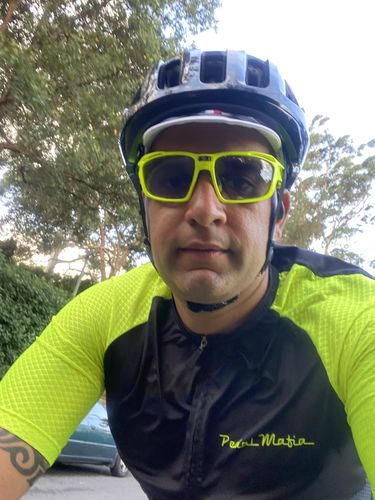 Customer photo review of Rudy Project Sintryx Yellow Photochromic Black Lenses