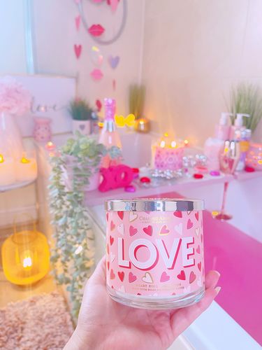 Customer photo review of Love Candle - 925 Sterling Silver Heart Ring Collection