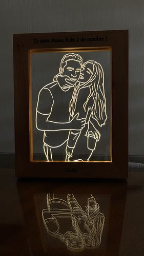 Customer photo review of Portarretrato