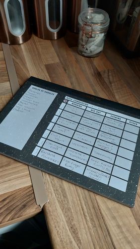 Customer photo review of A4 - Yearly Planning Pad - Astronomy Constellations