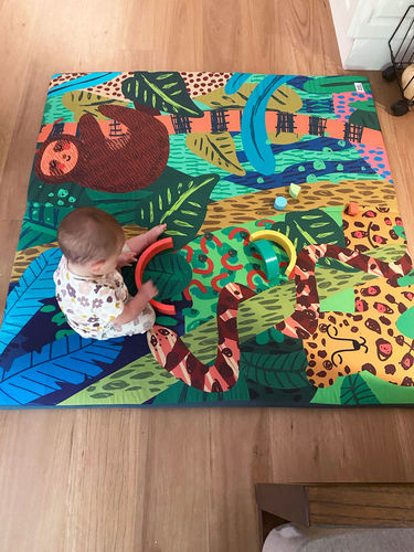 Customer photo review of Cushy Mat & Spare Cover Bundle · Maxi