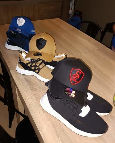 Customer photo review of PREMIUM CREST A-FRAME CAP - ROYAL BLUE
