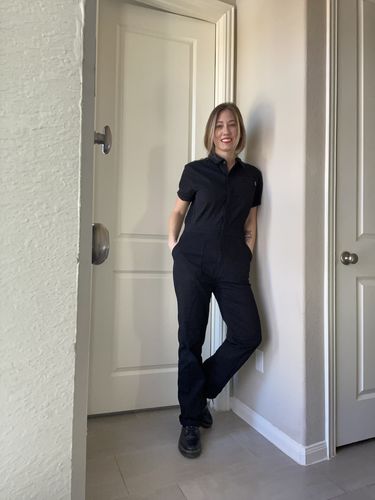 Customer photo review of Pit Crew Jumpsuit Black