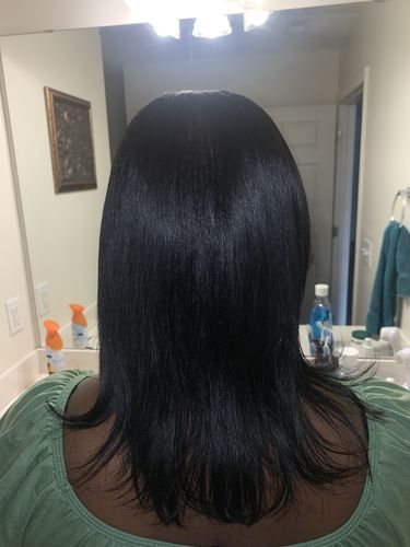 Customer photo review of Jamaican Black Castor Oil Growth Serum Bundle (2oz)