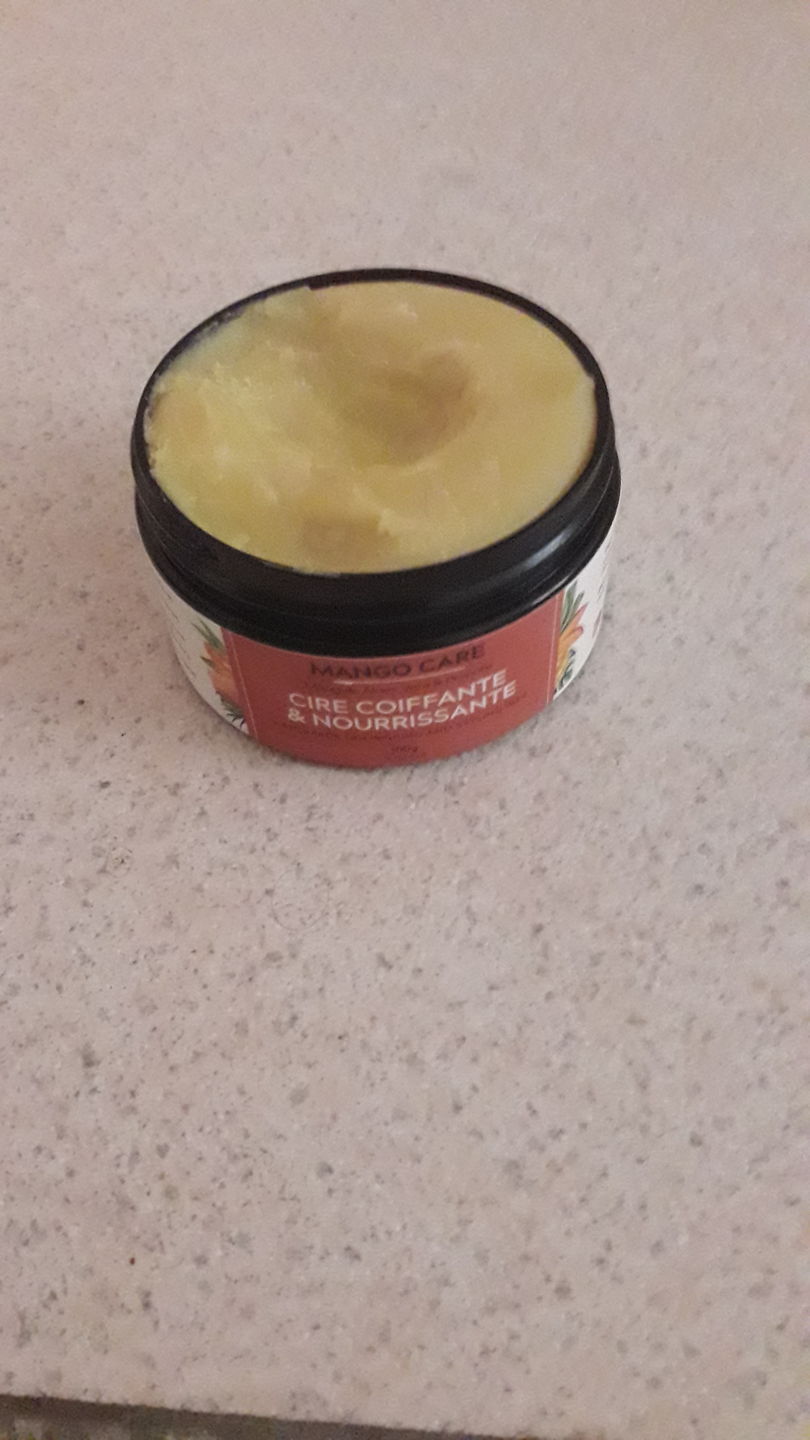 Customer photo review of Cire coiffante et nourrissante