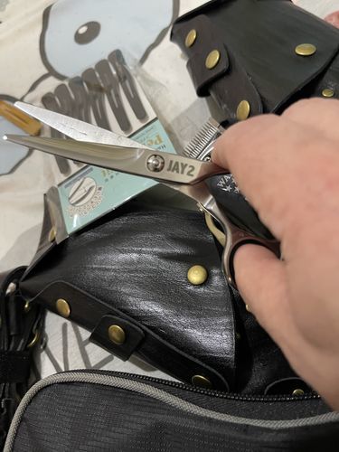 Customer photo review of Jaguar Jay 2 Hair Cutting Scissors