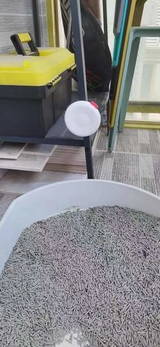 Customer photo review of Mayitwill Negative Ion Smart Deodorizer | Cat Litter Box Odor Eliminator