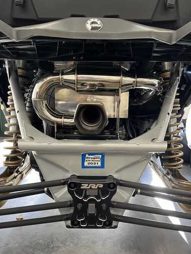 Customer photo review of RPM-SxS X3 Slip On Exhaust Sport Muffler Can Am Maverick X3 Turbo R & RR 2017-2022