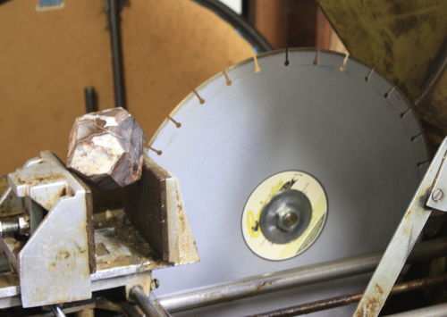 Customer photo review of Covington Platinum 303 Diamond Saw Blades