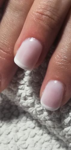 Customer photo review of Fiber base gel Didier Lab Nude 10ml