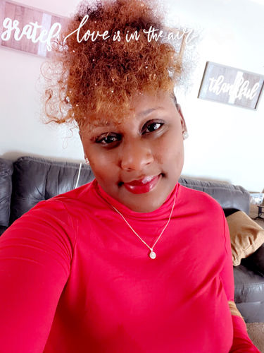 Customer photo review of Tammi Turtleneck Legging Set (Red)
