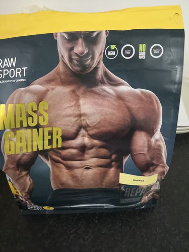 Customer photo review of Mass Gainer Protein Powder