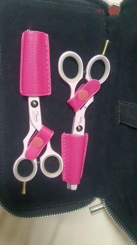 Customer photo review of Jaguar Pink Pre Style Ergo Hairdressing Scissor Set