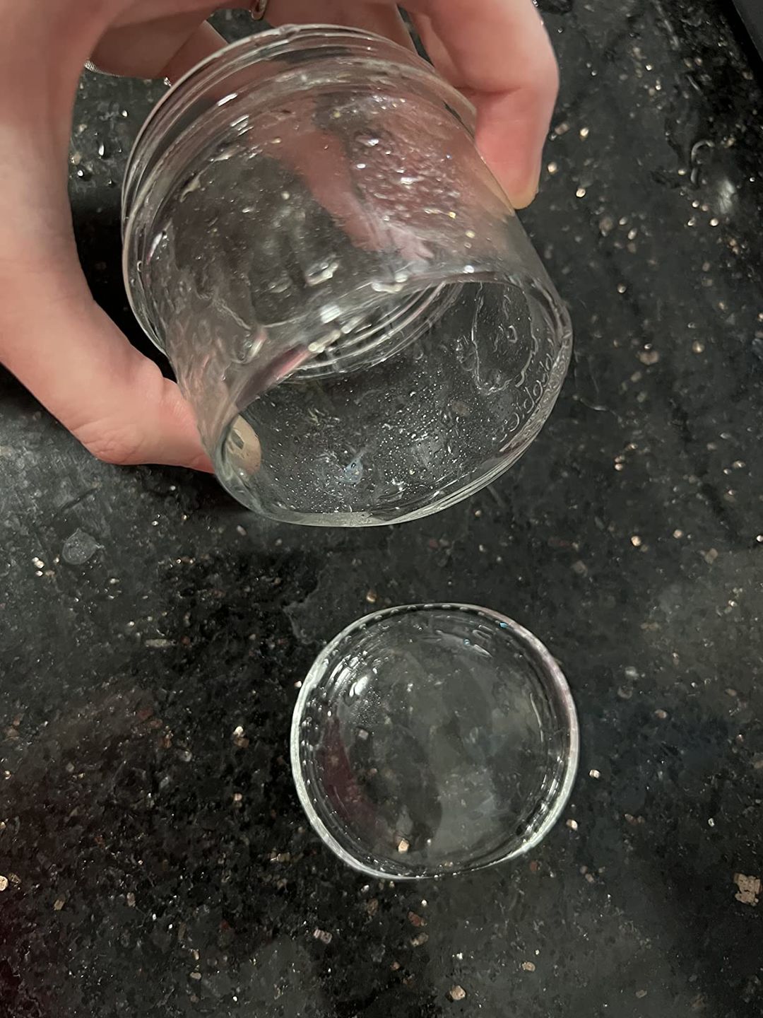 Customer photo review of Prep Jars Baby Food Storage Glass Container