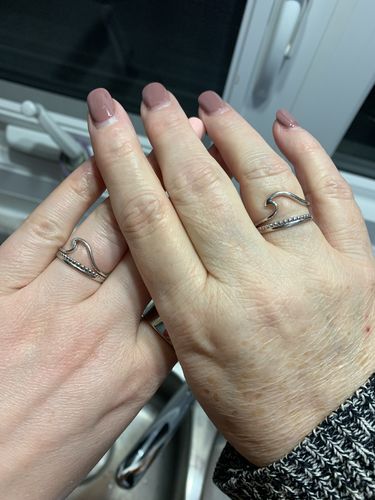Customer photo review of Ensemble Surfer Girl - Argent Sterling