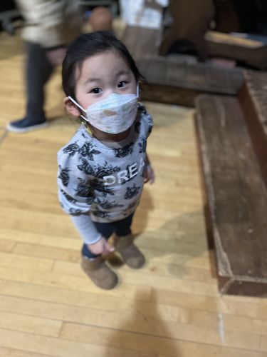 Customer photo review of [GLOBAL] SOOMLAB PURE PETITE KIDS MASK SS-SIZE