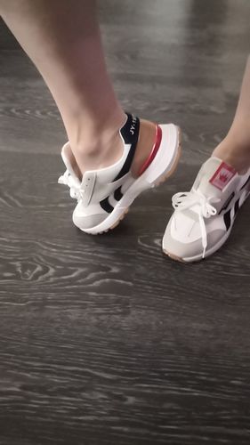 Customer photo review of Baskets de Sport décontractées pour femmes