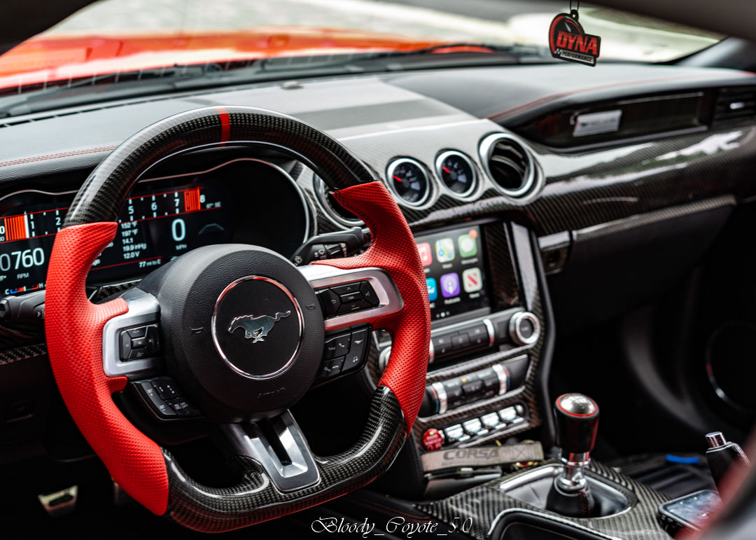 Customer photo review of 2018-2021 Ford Mustang Steering Wheel
