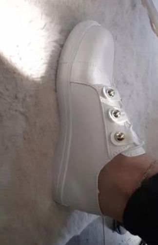 Customer photo review of Baskets orthopédiques à semelle haute pour femmes