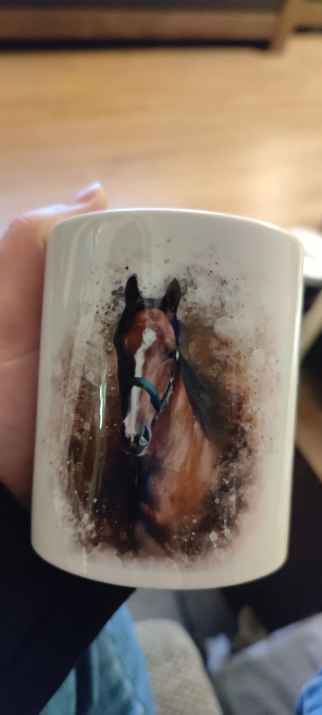 Customer photo review of Personalisierte Portrait Tasse