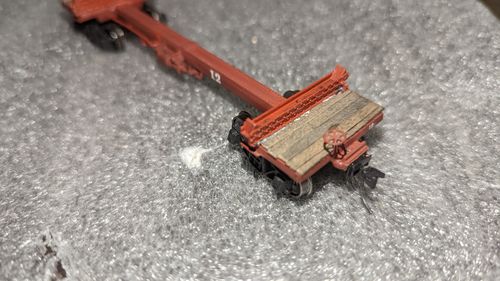 Customer photo review of Kadee 101BAB Log Bunk Disconnect Kit, HO Scale