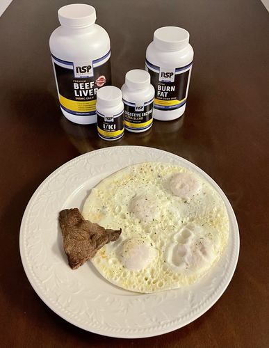 Customer photo review of Desiccated Beef Liver (Power Grass-Fed)