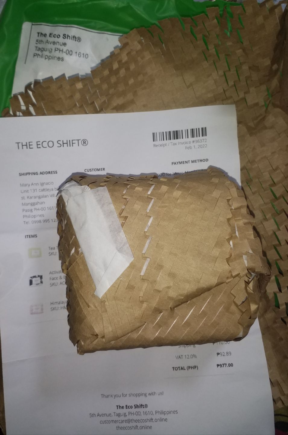 Customer photo review of Tea Tree | Face & Body Bar