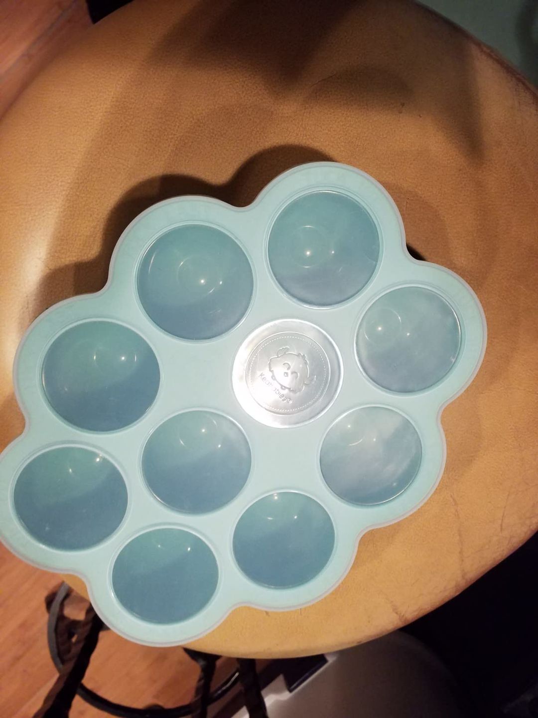 Customer photo review of Prep Silicone Baby Food Tray