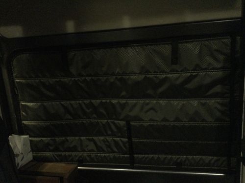 Customer photo review of Pre-19 Travato: Slider Door Shade