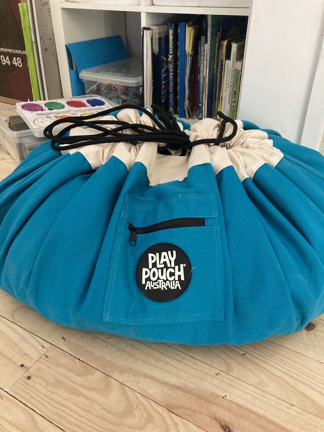 Customer photo review of Ocean Blue Original Play Pouch