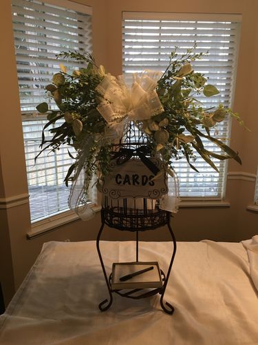 Customer photo review of 33 In Plastic Mixed Fern Spray 61639