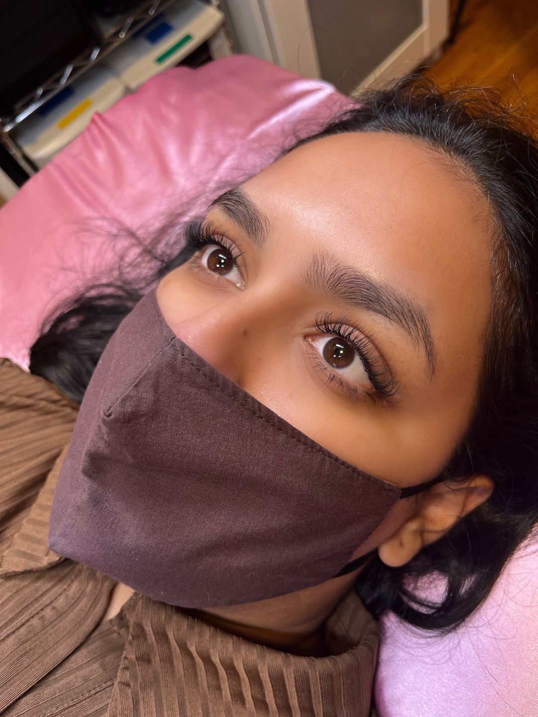 Customer photo review of Mar Preto Black Lash Adhesive