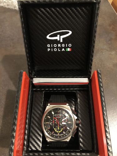 Customer photo review of Strat-3 - Black Titanium Swiss Sport Chrono Watch