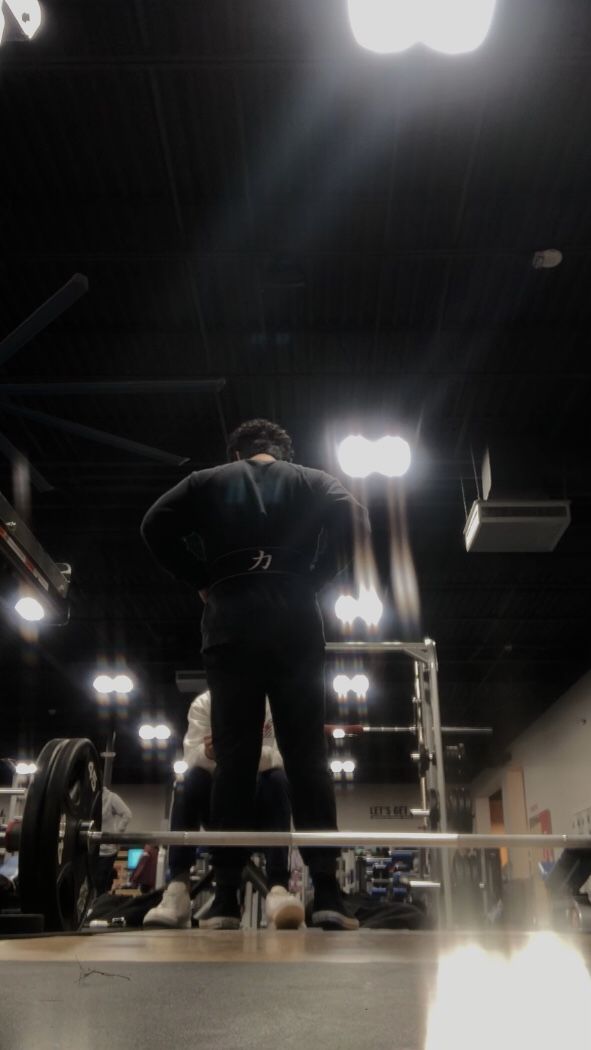 Customer photo review of Strength Shop 10mm Double Prong Belt - IPF Approved - Black