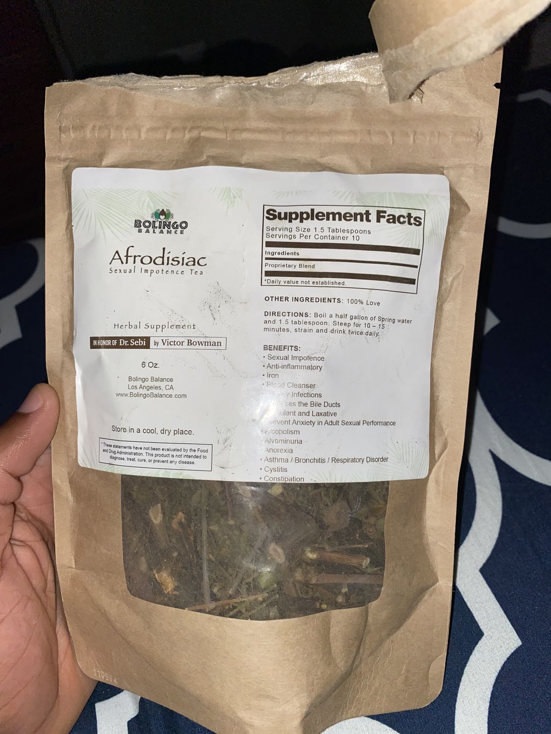 Customer photo review of Afrodisiac