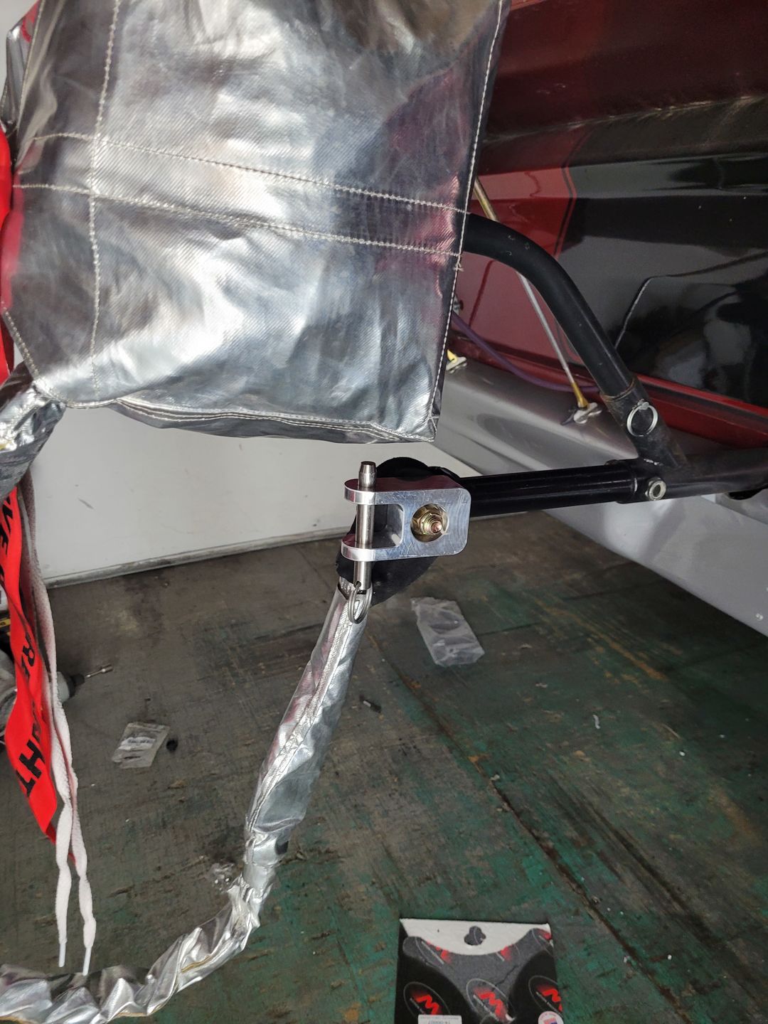 Customer photo review of Billet Push Bar Kit (For Motion Parachute Mount Clevices)