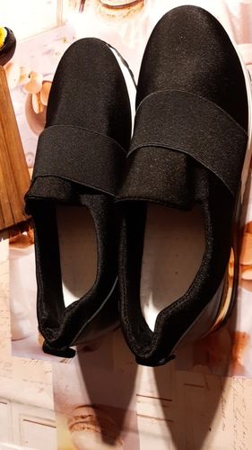 Customer photo review of Breathable Mesh Platform Shoes