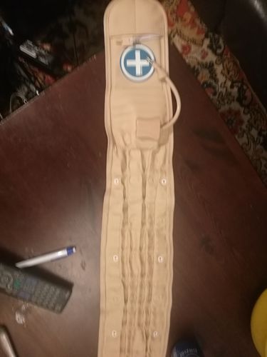 Customer photo review of Dekompressziós Deréktámasztó Öv