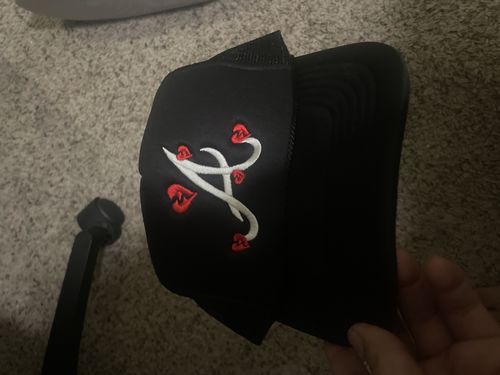Customer photo review of "A" Trucker in Black