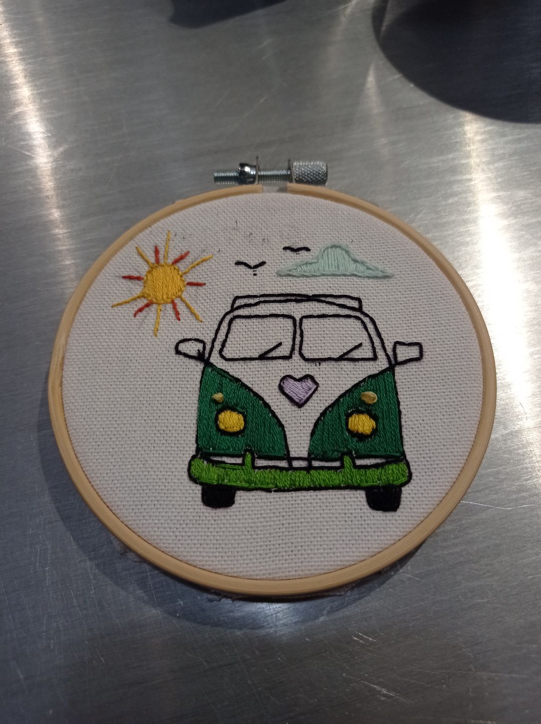 Customer photo review of Kit Broderie - Road trip en van