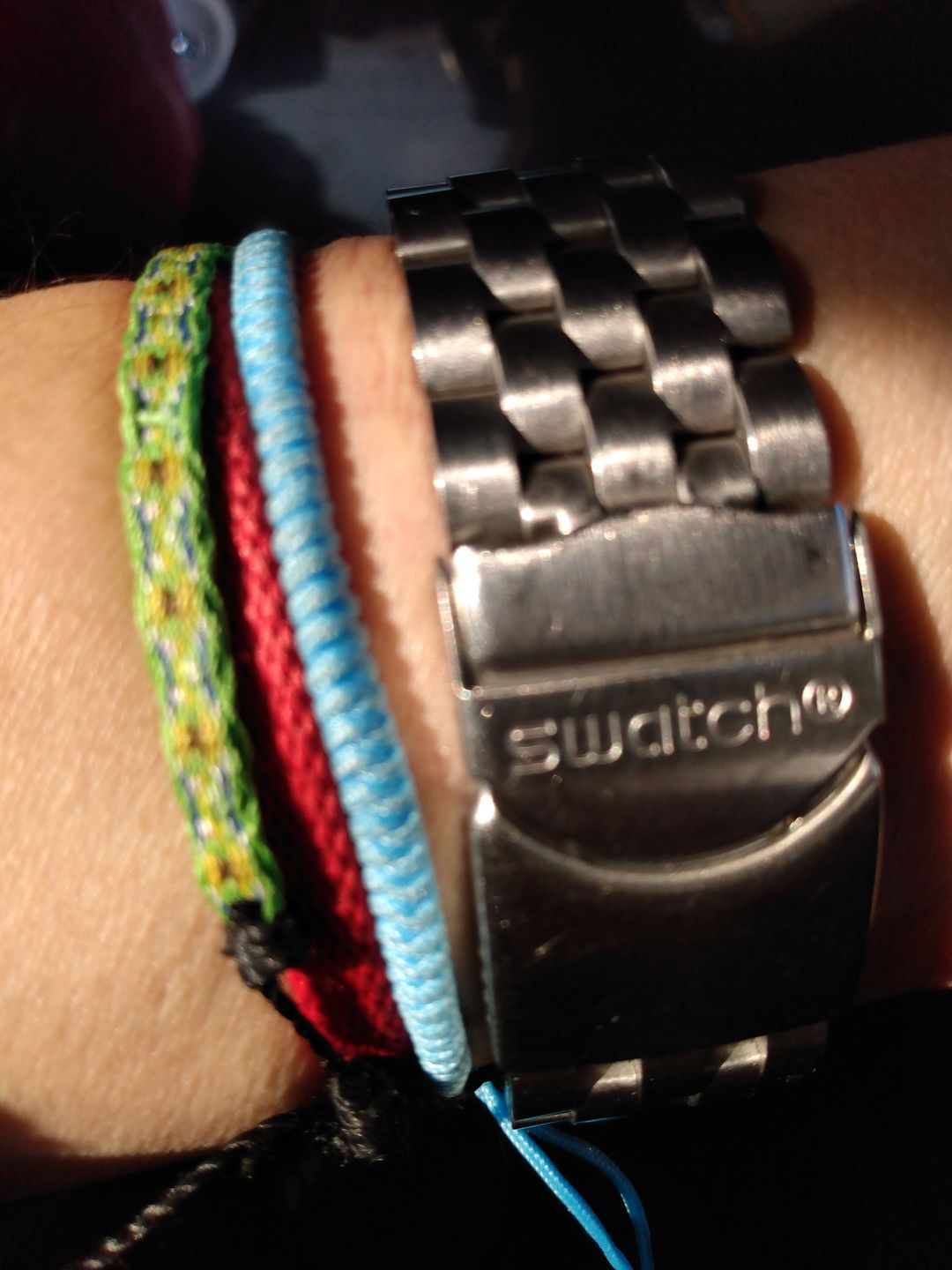 Customer photo review of Brazaletes Tibetanos